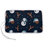 Santa Snowman Pen Storage Case (M)