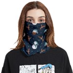 Santa Snowman Face Covering Bandana (Two Sides)
