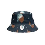 Santa Snowman Inside Out Bucket Hat (Kids)