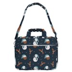 Santa Snowman MacBook Pro 16  Shoulder Laptop Bag