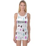 It`s Christmas Outside!   One Piece Boyleg Swimsuit