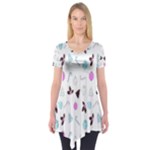 It`s Christmas Outside!   Short Sleeve Tunic 