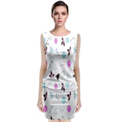 Classic Sleeveless Midi Dress 