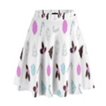 It`s Christmas Outside!   High Waist Skirt