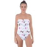 It`s Christmas Outside!   Tie Back One Piece Swimsuit