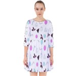 It`s Christmas Outside!   Smock Dress