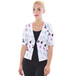 It`s Christmas Outside!   Cropped Button Cardigan