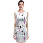 It`s Christmas Outside!   Sleeveless Velvet Midi Dress