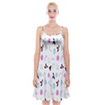 It`s Christmas Outside!   Spaghetti Strap Velvet Dress