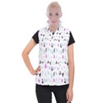 It`s Christmas Outside!   Women s Button Up Vest