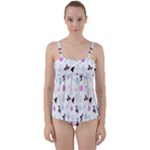 It`s Christmas Outside!   Twist Front Tankini Set