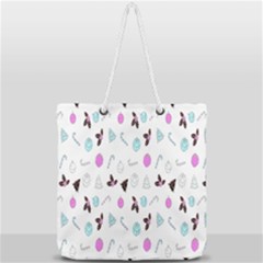 Full Print Rope Handle Tote (Large) 