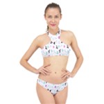 It`s Christmas Outside!   High Neck Bikini Set