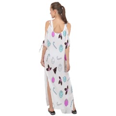 Maxi Chiffon Cover Up Dress 