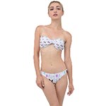 It`s Christmas Outside!   Classic Bandeau Bikini Set
