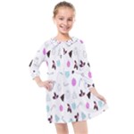 It`s Christmas Outside!   Kids  Quarter Sleeve Shirt Dress