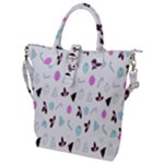 It`s Christmas Outside!   Buckle Top Tote Bag