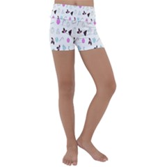 Kids  Lightweight Velour Yoga Shorts 