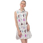 It`s Christmas Outside!   Sleeveless Shirt Dress