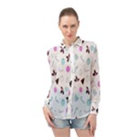 It`s Christmas Outside!   Long Sleeve Chiffon Shirt