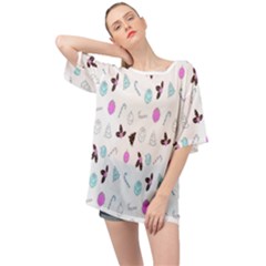 Oversized Chiffon Top 