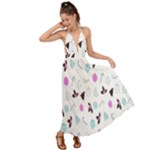 It`s Christmas Outside!   Backless Maxi Beach Dress