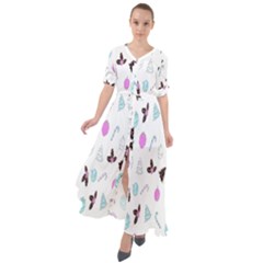 Waist Tie Boho Maxi Dress 