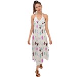 It`s Christmas Outside!   Halter Tie Back Dress 
