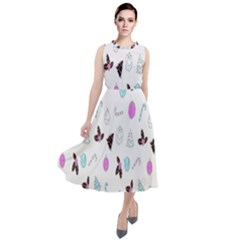 Round Neck Boho Dress 