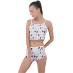It`s Christmas Outside!   Summer Cropped Co-Ord Set