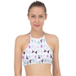 It`s Christmas Outside!   Halter Bikini Top