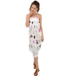 It`s Christmas Outside!   Waist Tie Cover Up Chiffon Dress