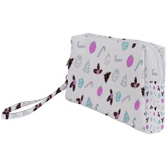 It`s Christmas Outside!   Wristlet Pouch Bag (Small) from ArtsNow.com