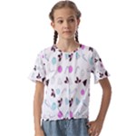 It`s Christmas Outside!   Kids  Cuff Sleeve Scrunch Bottom T-Shirt