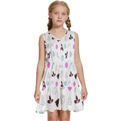 Kids  Sleeveless Tiered Mini Dress 