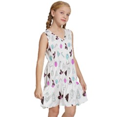 Kids  Sleeveless Tiered Mini Dress 