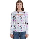 It`s Christmas Outside!   Women s Cut Out Long Sleeve T-Shirt