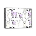 Cute Deers  Mini Canvas 7  x 5  (Stretched)