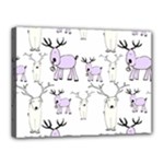 Cute Deers  Canvas 16  x 12  (Stretched)