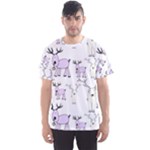 Cute Deers  Men s Sport Mesh T-Shirt