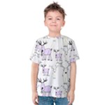 Cute Deers  Kids  Cotton T-Shirt