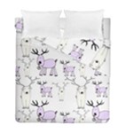 Cute Deers  Duvet Cover Double Side (Full/ Double Size)