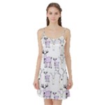 Cute Deers  Satin Night Slip