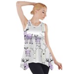 Cute Deers  Side Drop Tank Tunic