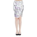Cute Deers  Midi Wrap Pencil Skirt