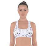 Cute Deers  Cross Back Sports Bra