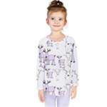 Cute Deers  Kids  Long Sleeve T-Shirt