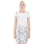 Cute Deers  Braces Suspender Skirt