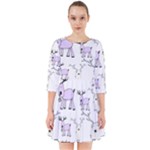 Cute Deers  Smock Dress