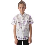 Cute Deers  Kids  Short Sleeve Shirt